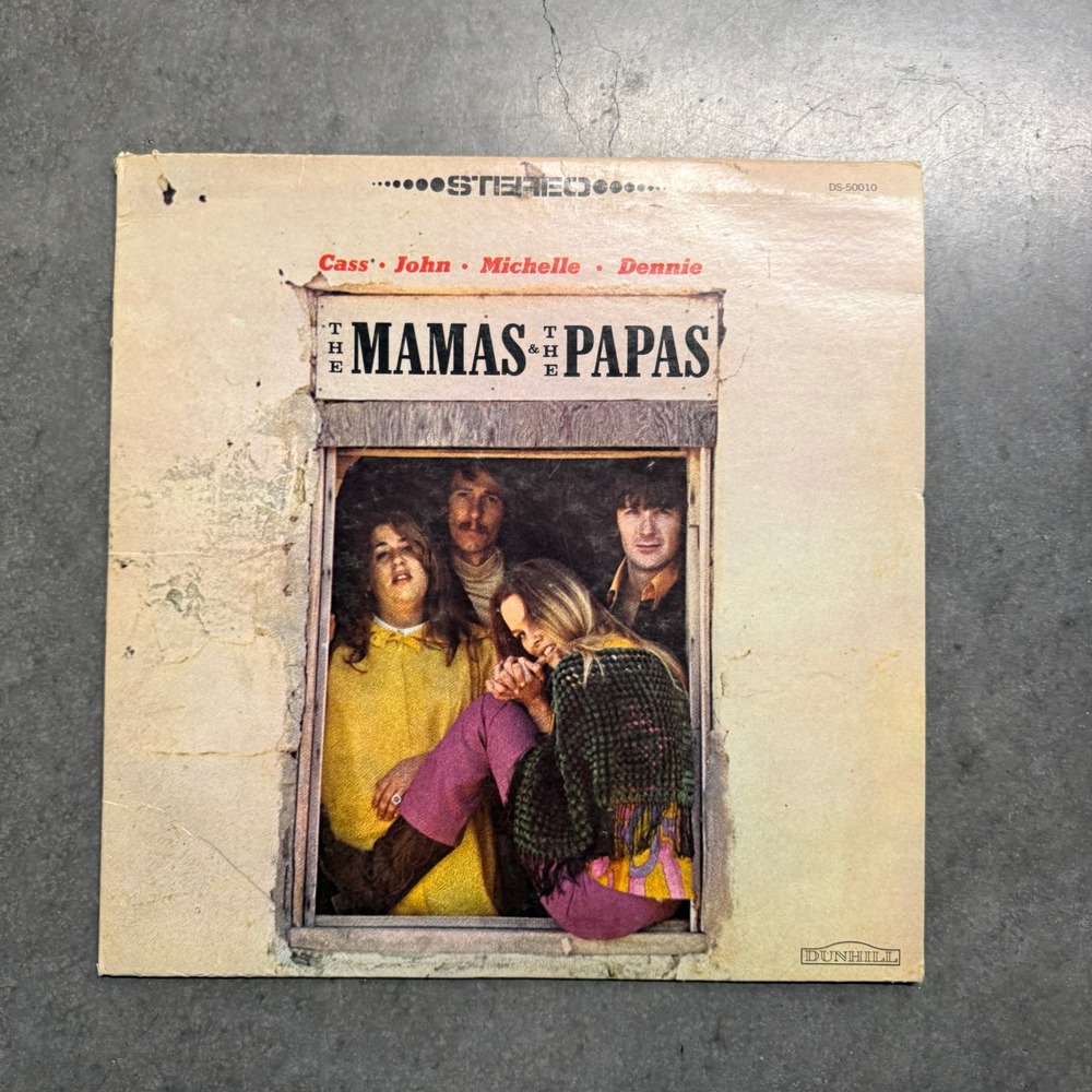 The Mamas & The Papas Self Titled Vinyl LP Dunhill DS-50010 Stereo 1966 Record